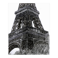 Arriving To The Eiffel (Print Only)