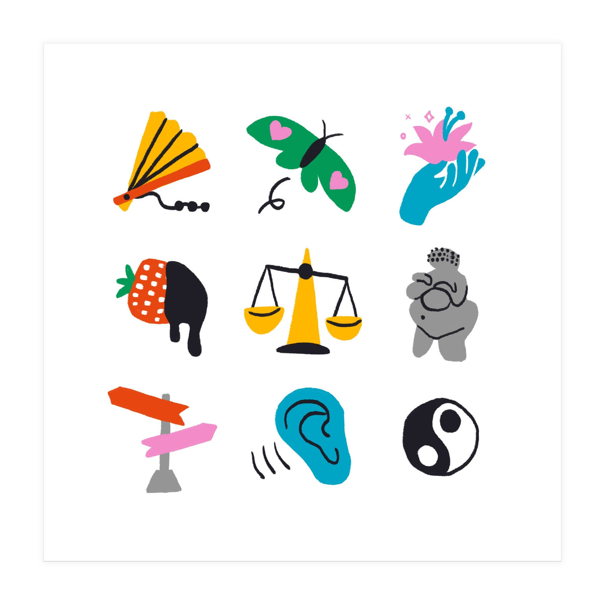 Libra Emoji (Print Only)