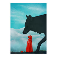 Red And Wolf (Print Only)