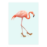 Fancy Flamingo (Print Only) thumbnail