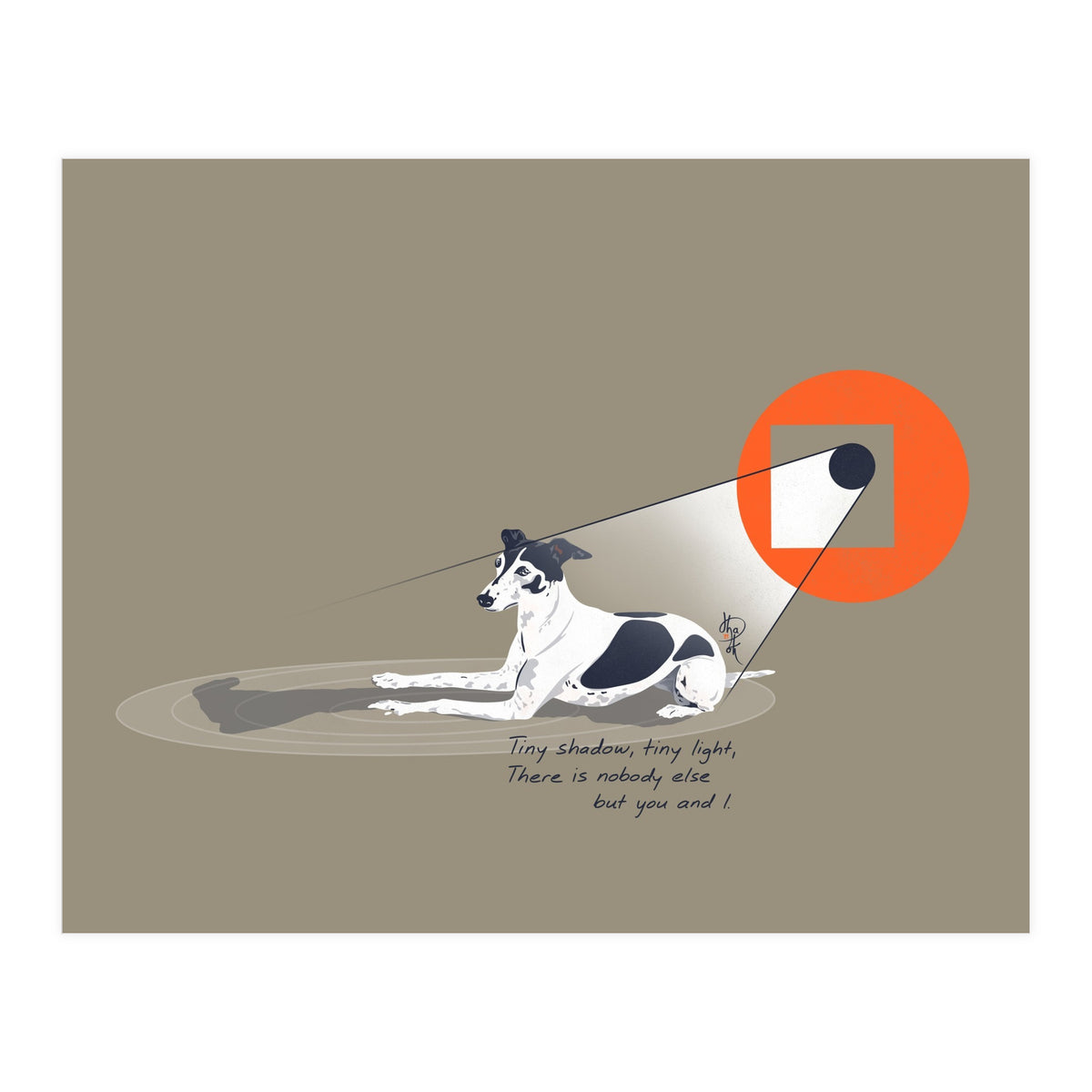 Doggy Thoughts (Print Only)