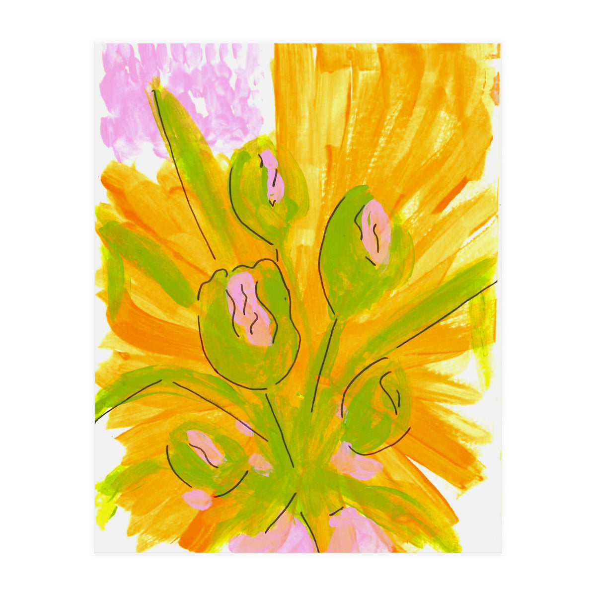 Tulips III (Print Only)