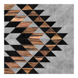 Urban Tribal Pattern No.10 - Concrete and Wood (Print Only) thumbnail