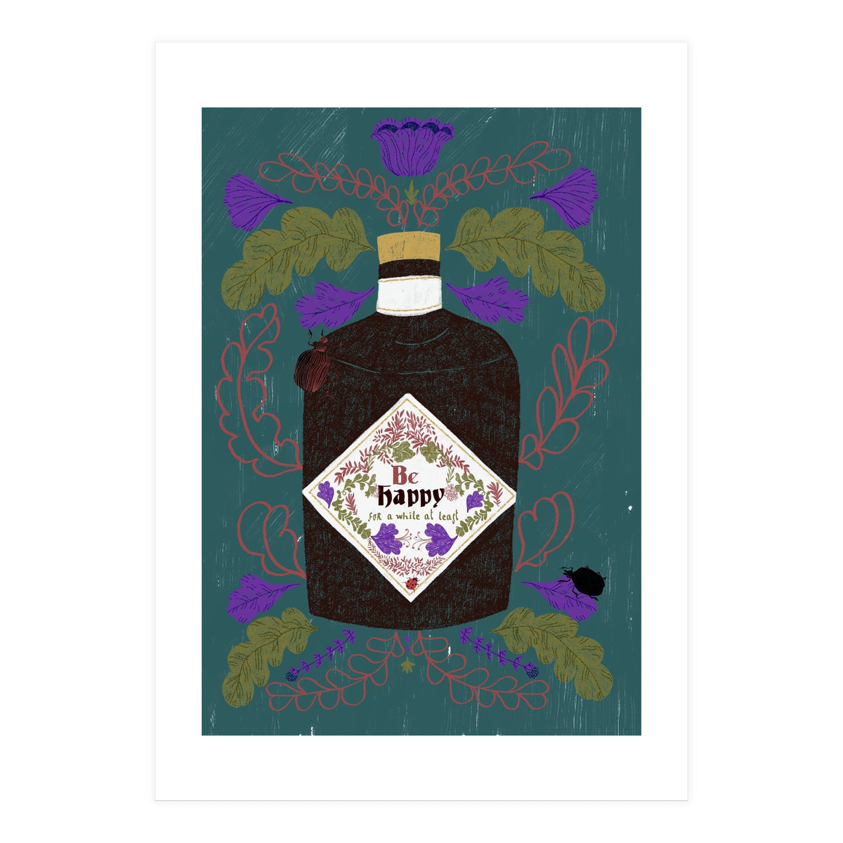 Be Happy (Print Only)