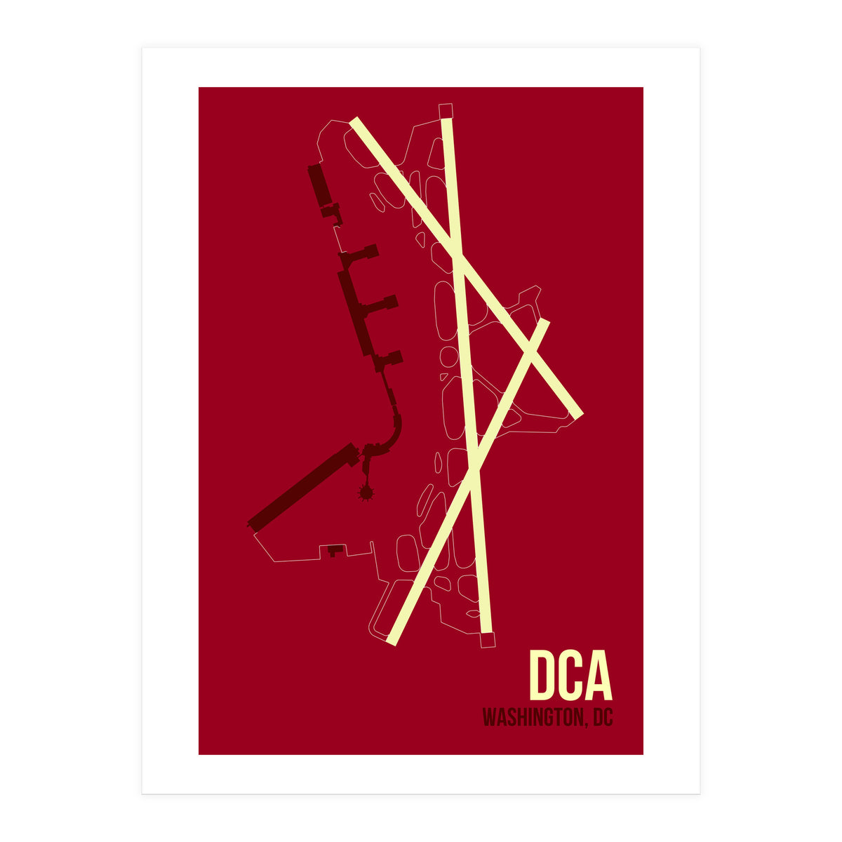 Washington Dca Layout (Print Only)