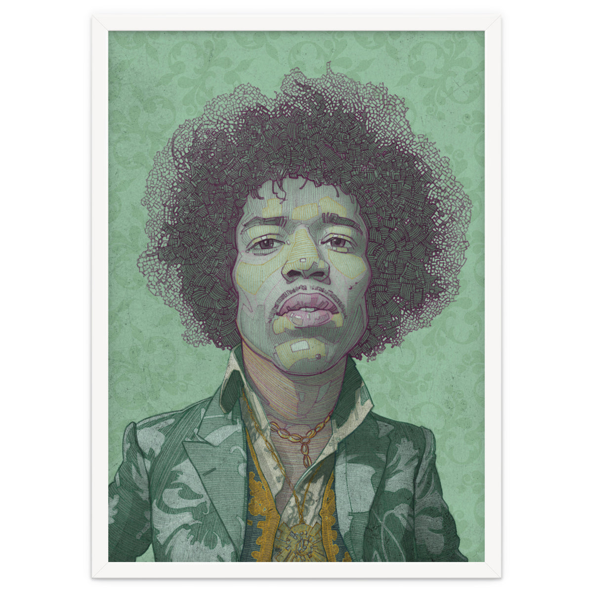 Hendrix Illustration