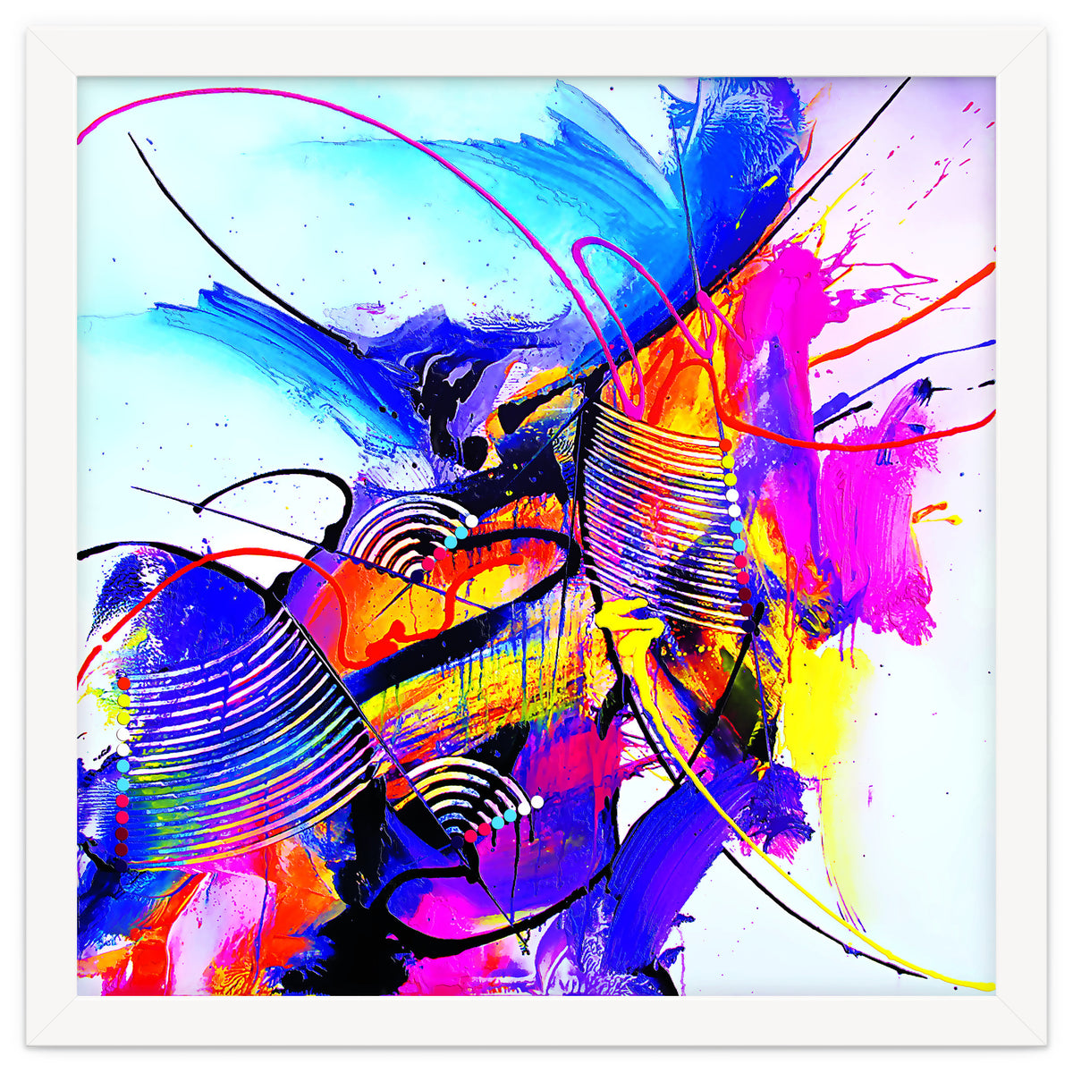 Abstract Art Britto - Qb293