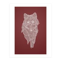 Lace Wolf (Print Only)