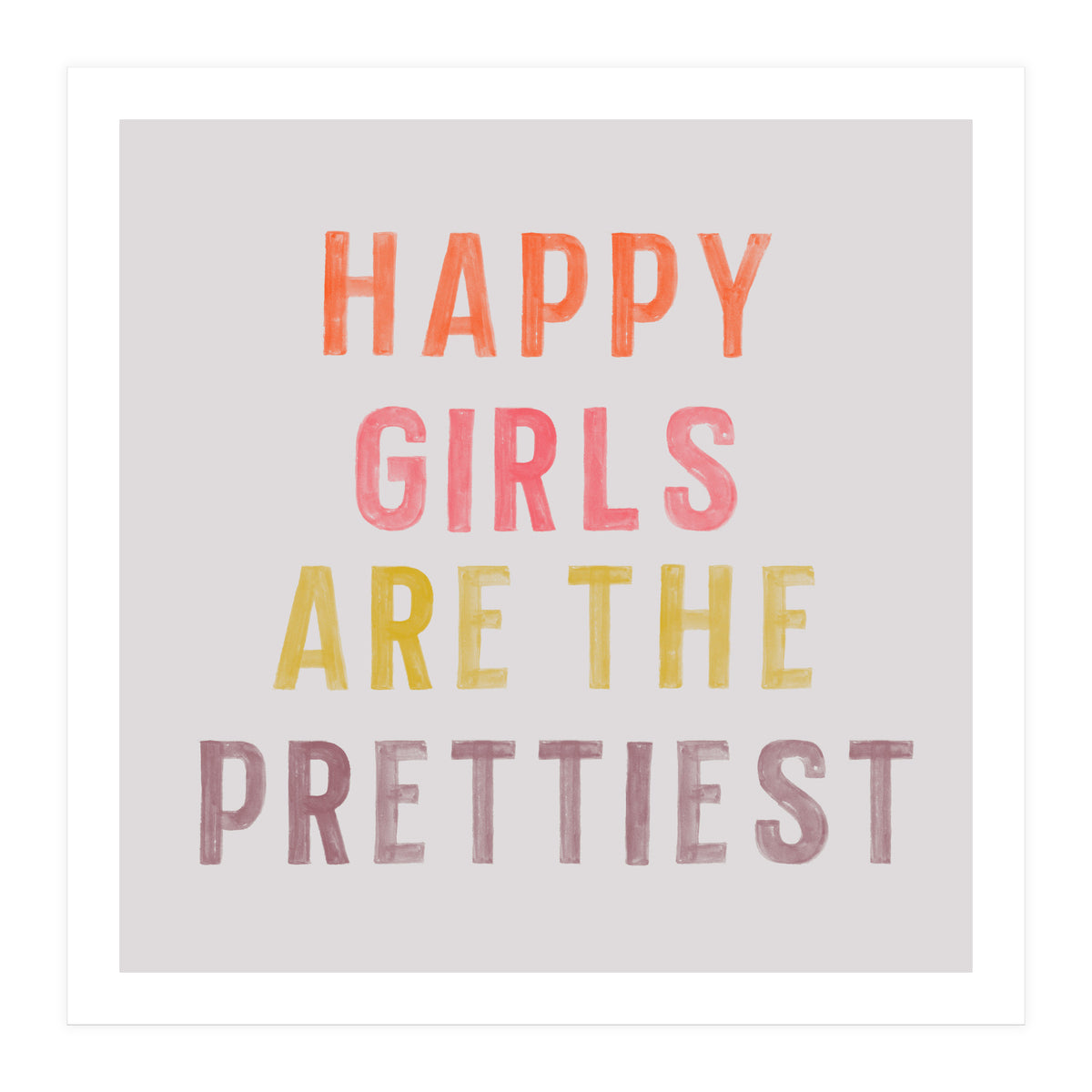 Happy Girls (Print Only)