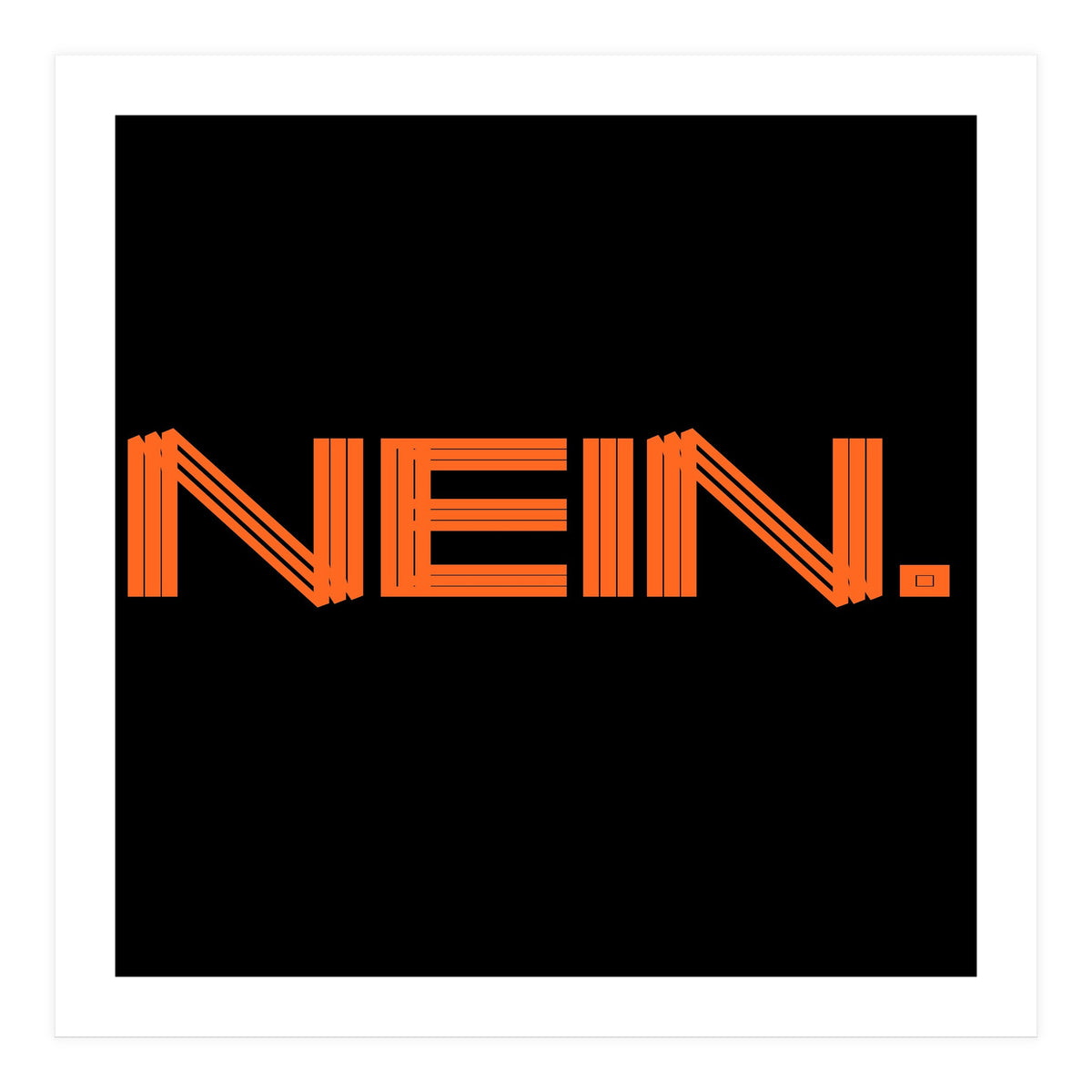 Nein - No, nope! (Print Only)