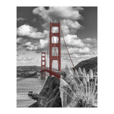 SAN FRANCISCO Golden Gate Bridge | colorkey  (Print Only) thumbnail