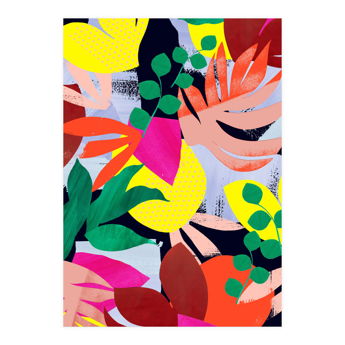 Abstract tropical (Print Only)