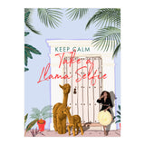 Llama Selfie (Print Only) thumbnail