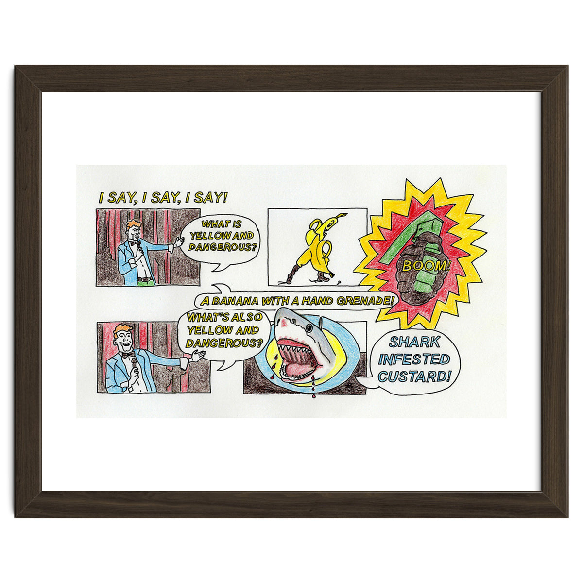 Yellow And Dangerous Joke