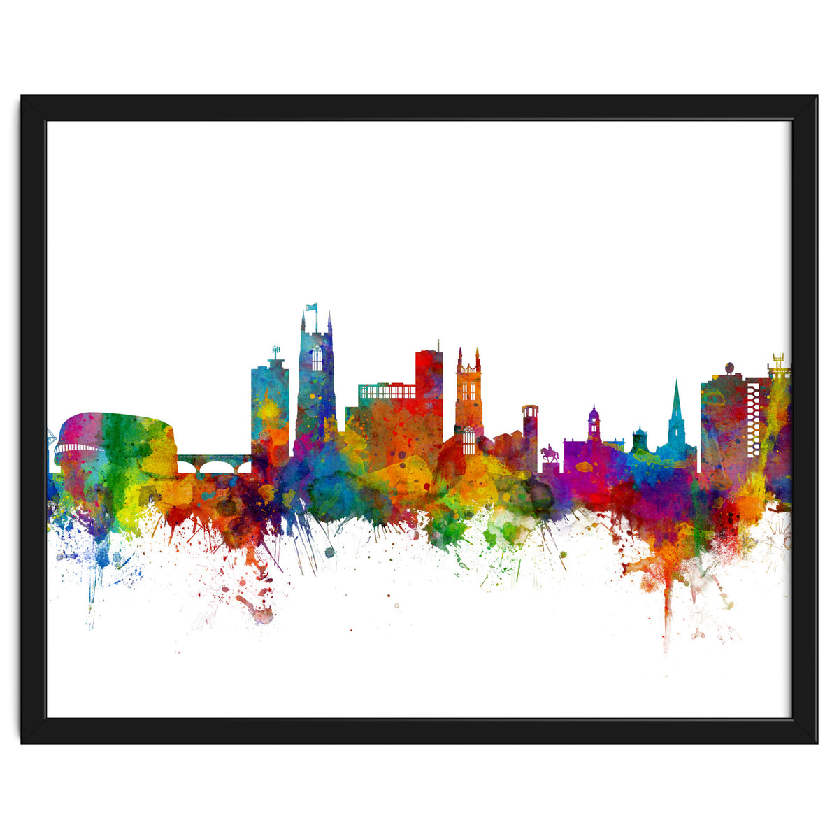 Derby England Skyline