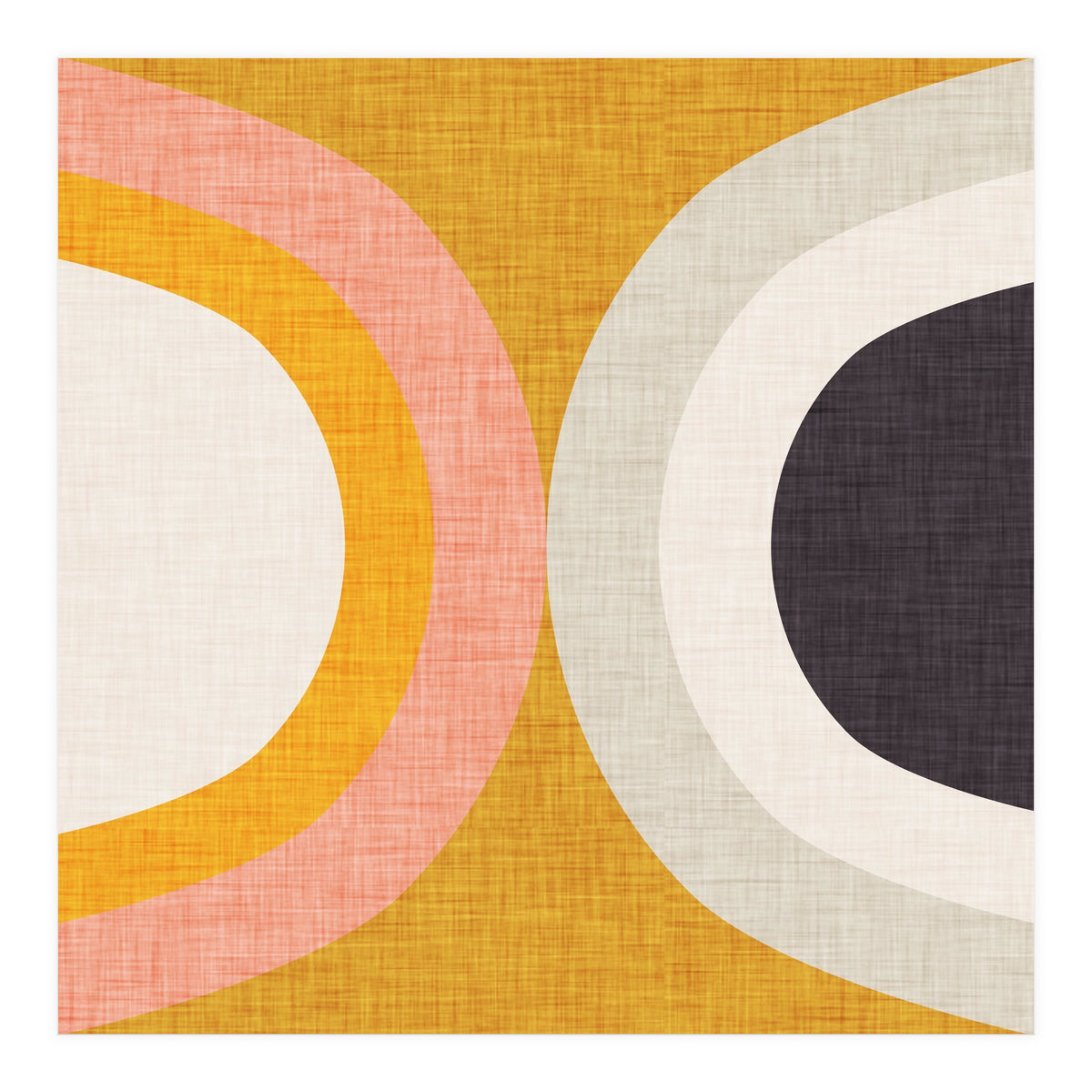 New Mid Mod Yellow  (Print Only)