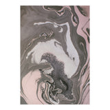 Pink and gray marbled paper  (Print Only) thumbnail