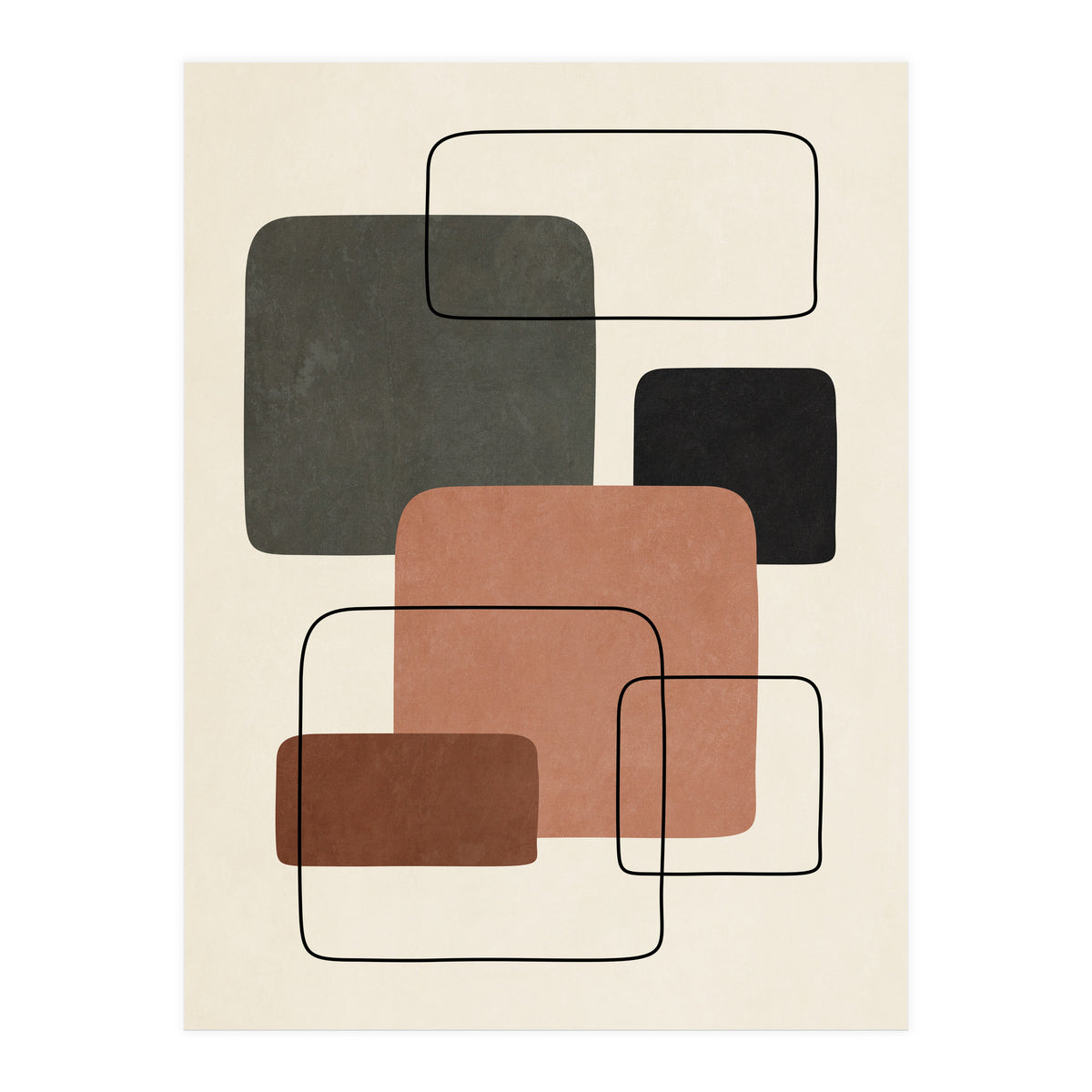 GEOMETRIC SHAPES - TG01 (Print Only)