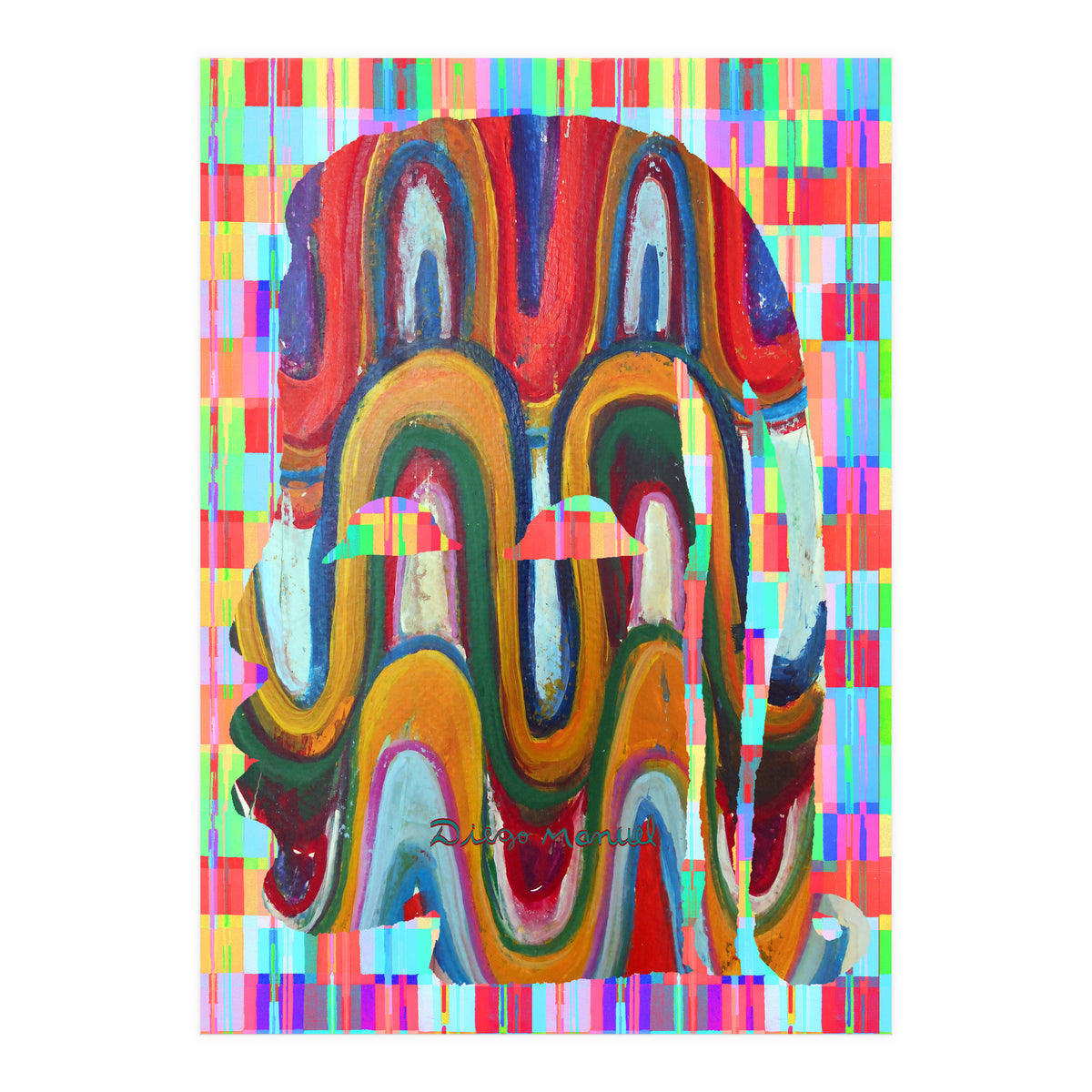 Abstracto Pop Nuevo B Nuevo 14 (Print Only)