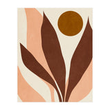 ABSTRACT LEAVES AND SUN - R01 (Print Only) thumbnail