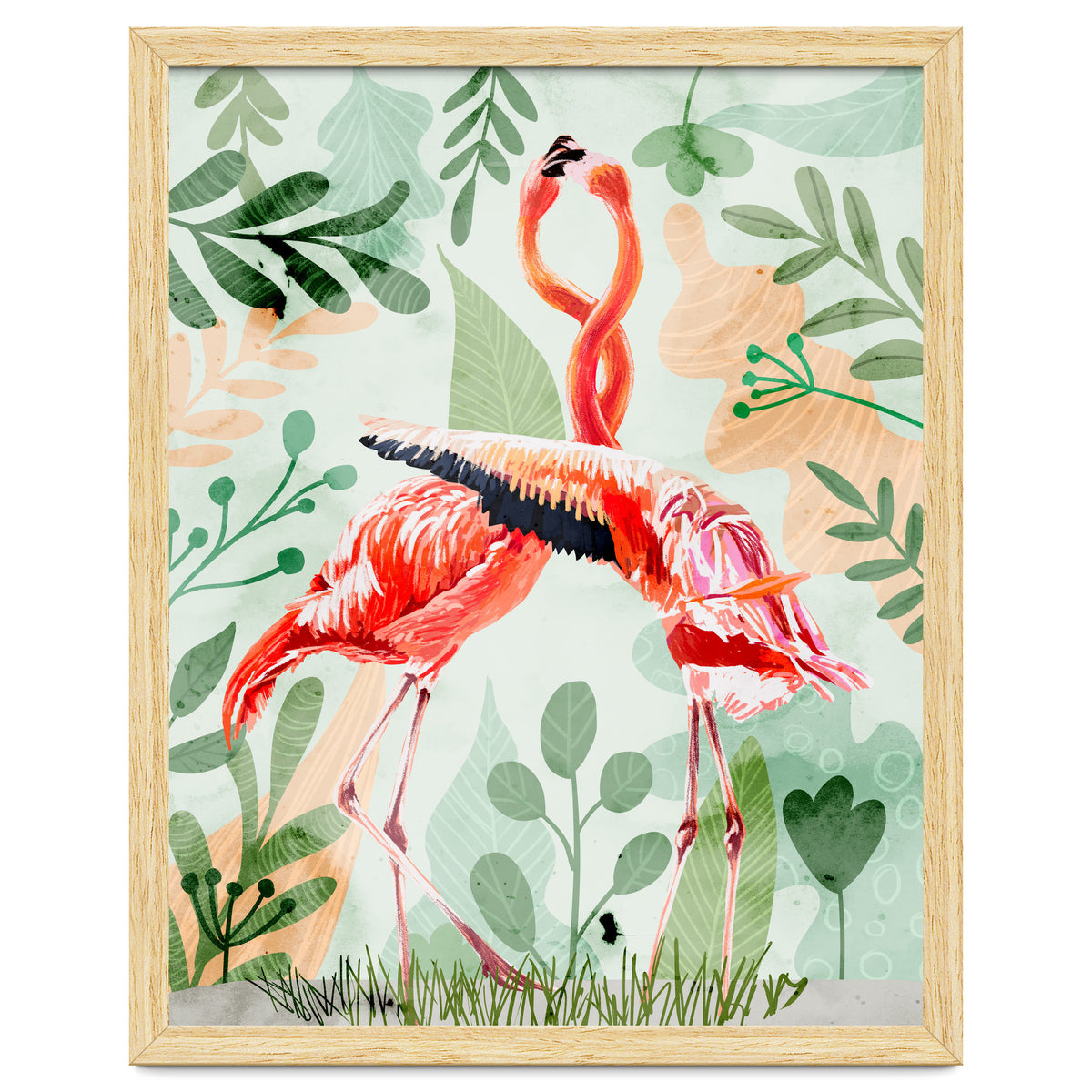 Flamingo Love