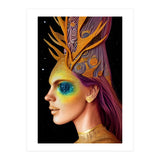 All That Glitters - Cosmic Goddess Portrait (Print Only) thumbnail