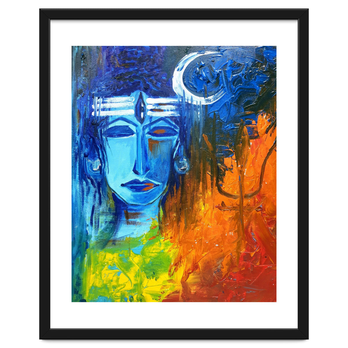 Abstract Shiva