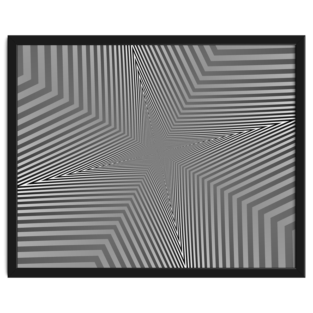 Abstract Triangle Pattern Geometric