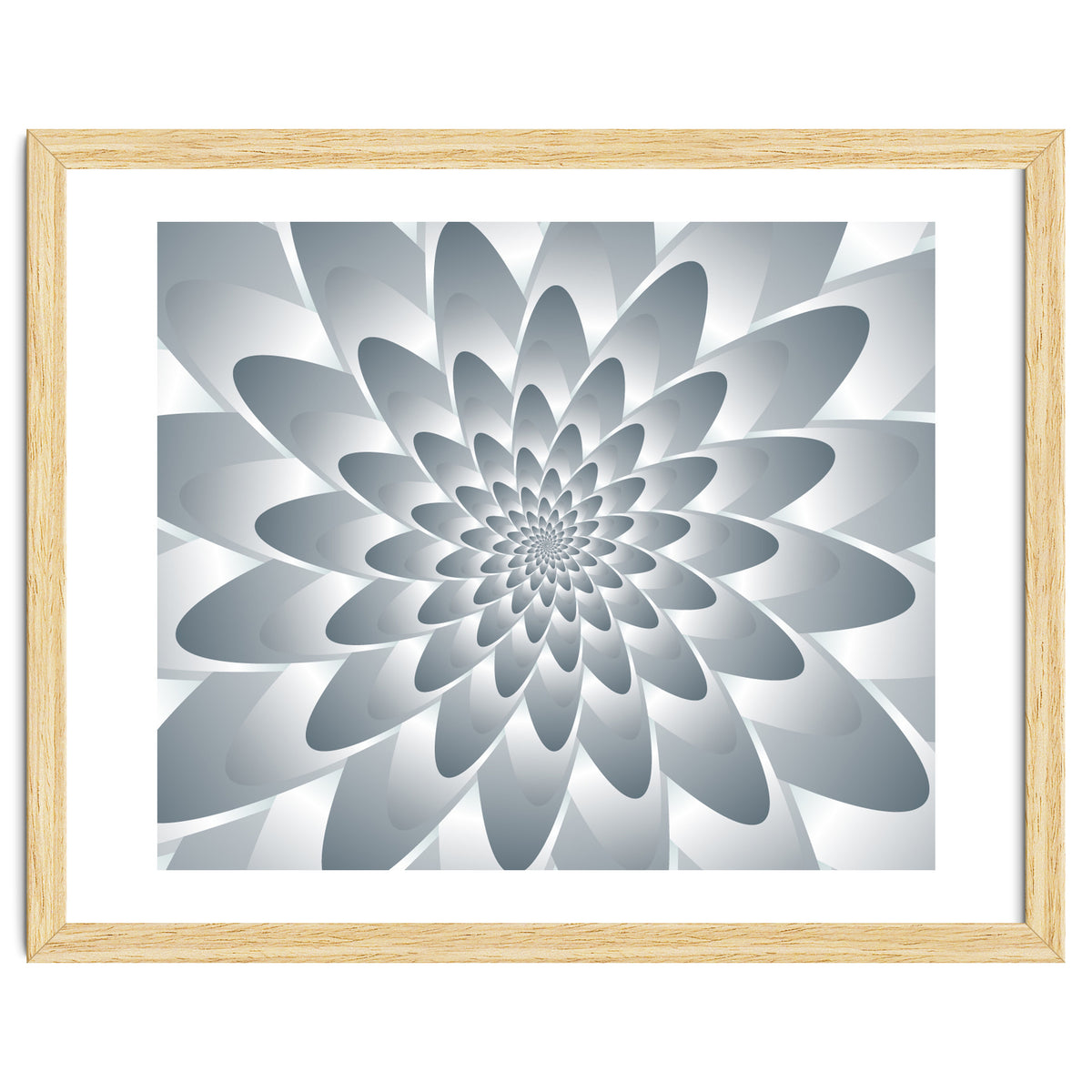 Swirl Flower Pattern