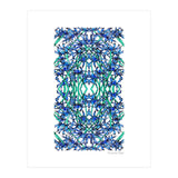 Blue Wildflowers  (Print Only) thumbnail