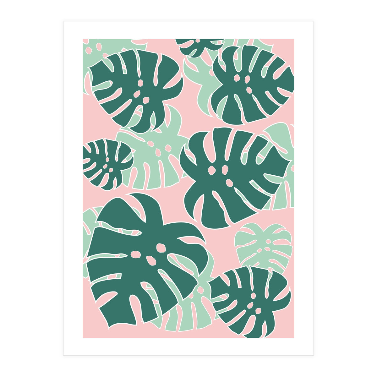 Monstera Tropical (Print Only)