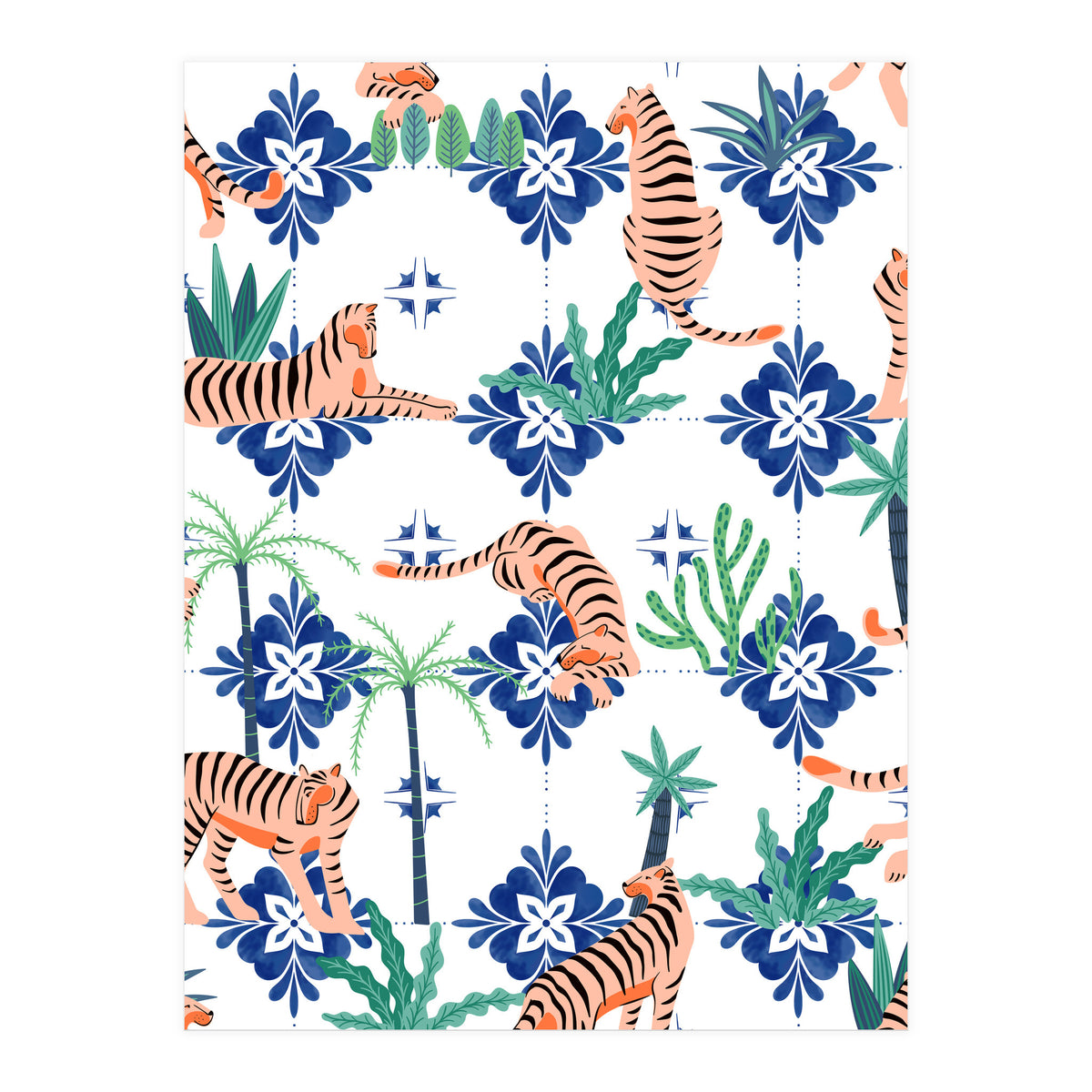 Tigers In Morocco (Print Only)