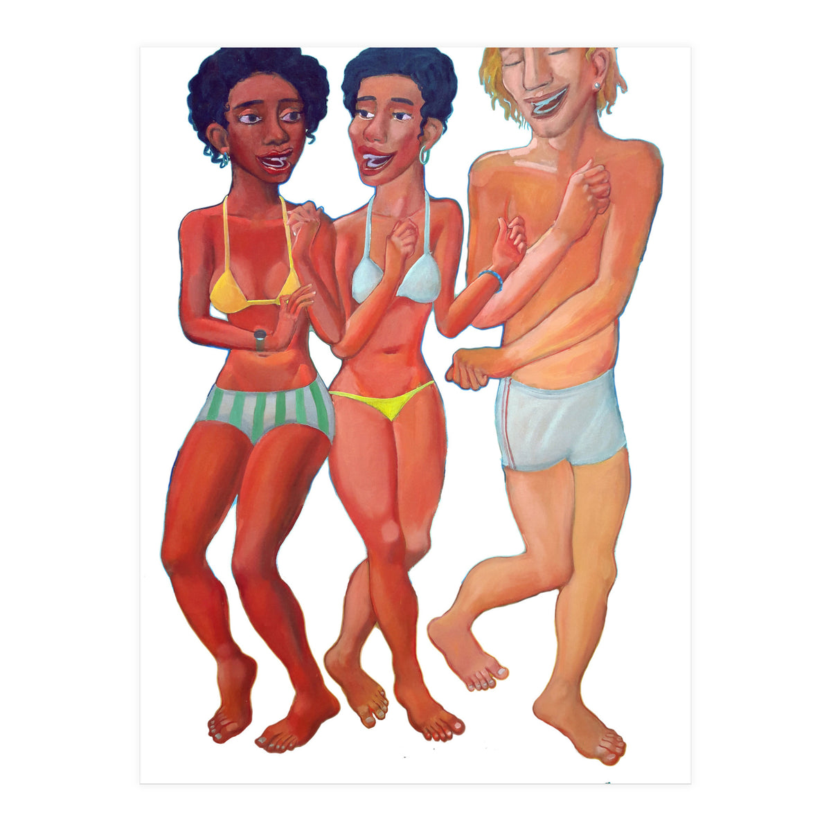 Bailando En La Playa 12 (Print Only)