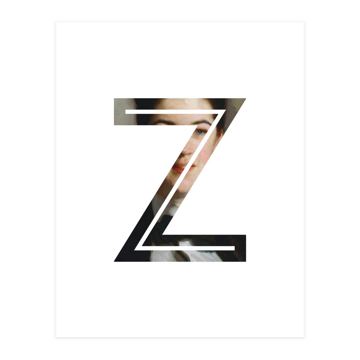 Letter Z - (Impress) (Print Only)
