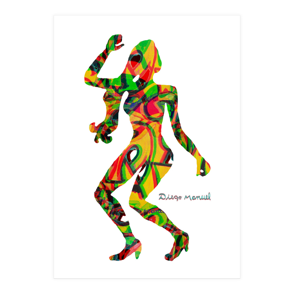 Dance Girl B 22 (Print Only)