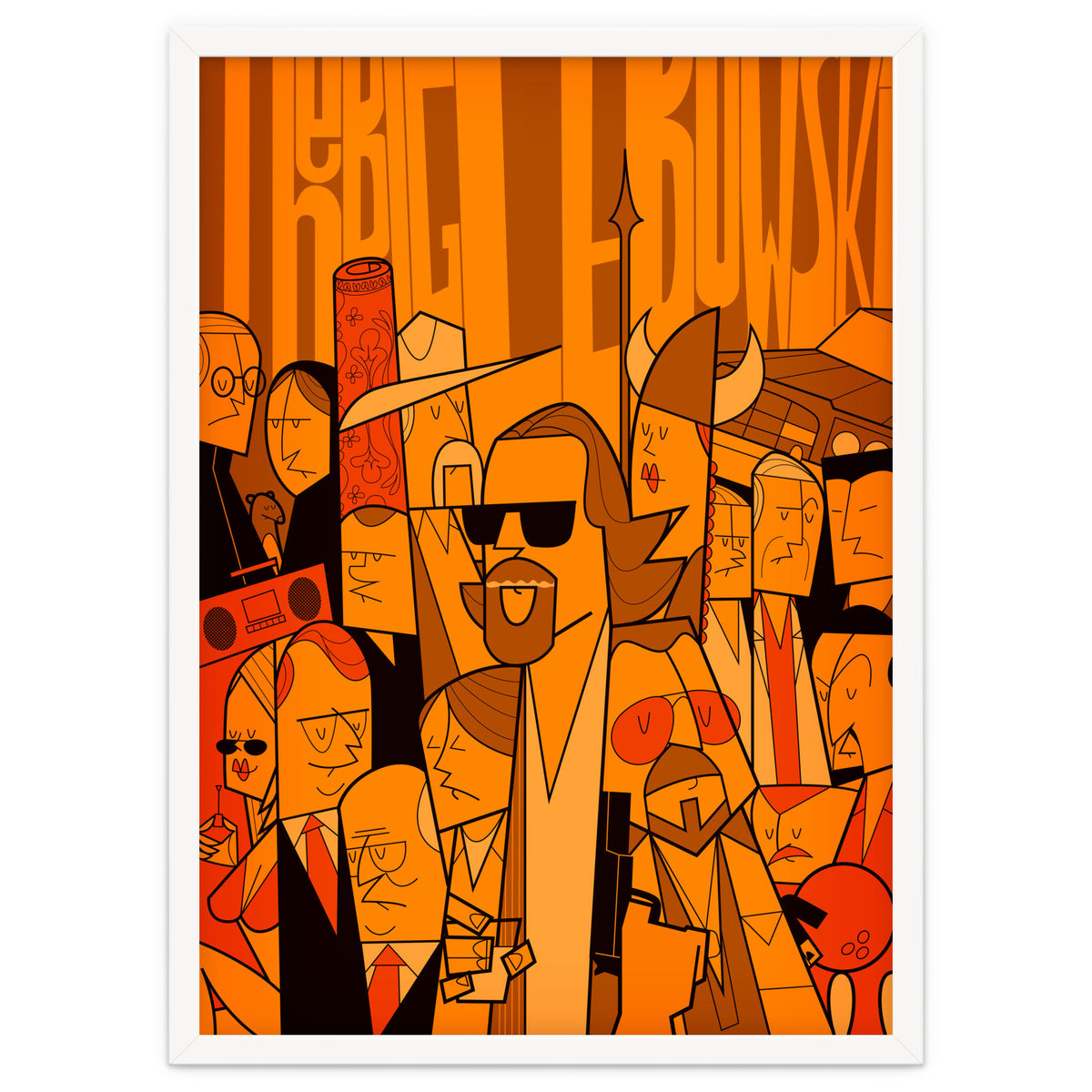 The Big Lebowski Alternative Movie Poster