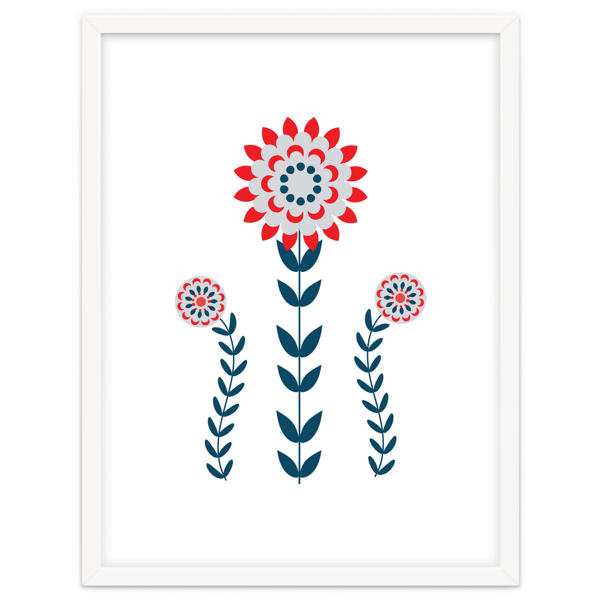 Scandi Folk Flowers