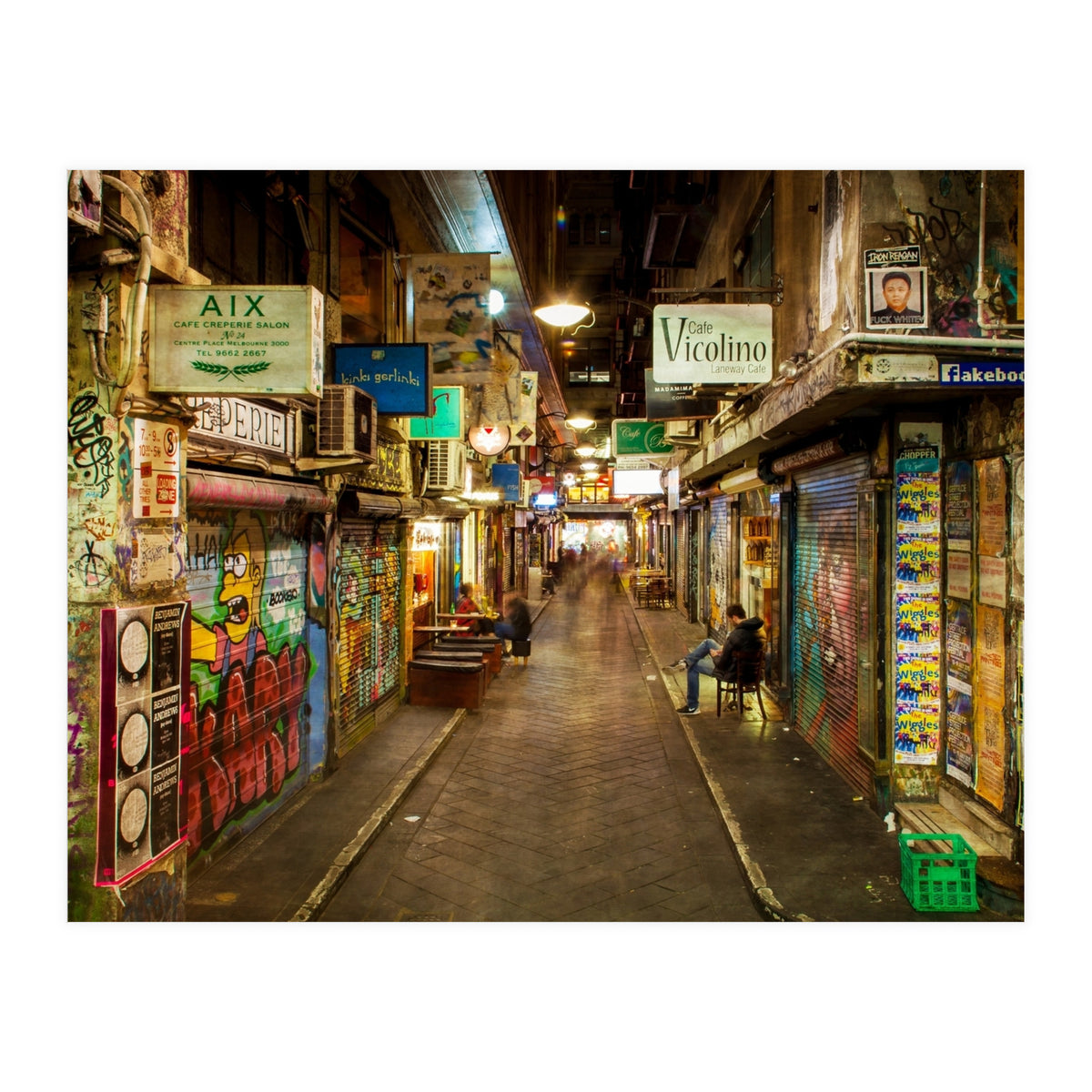 Centre Place After Dark (Print Only)