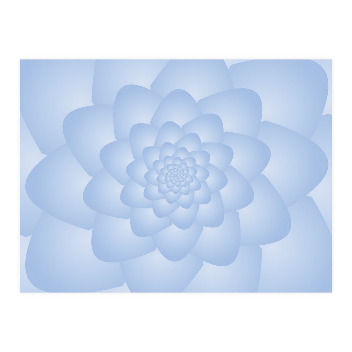 Pastel Colors Flower  (Print Only)