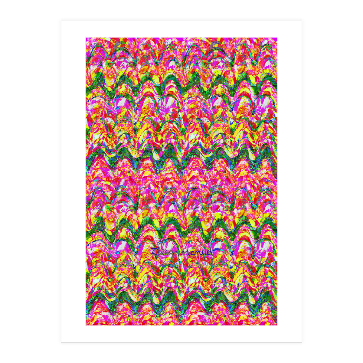 Pop abstract color full (Print Only)