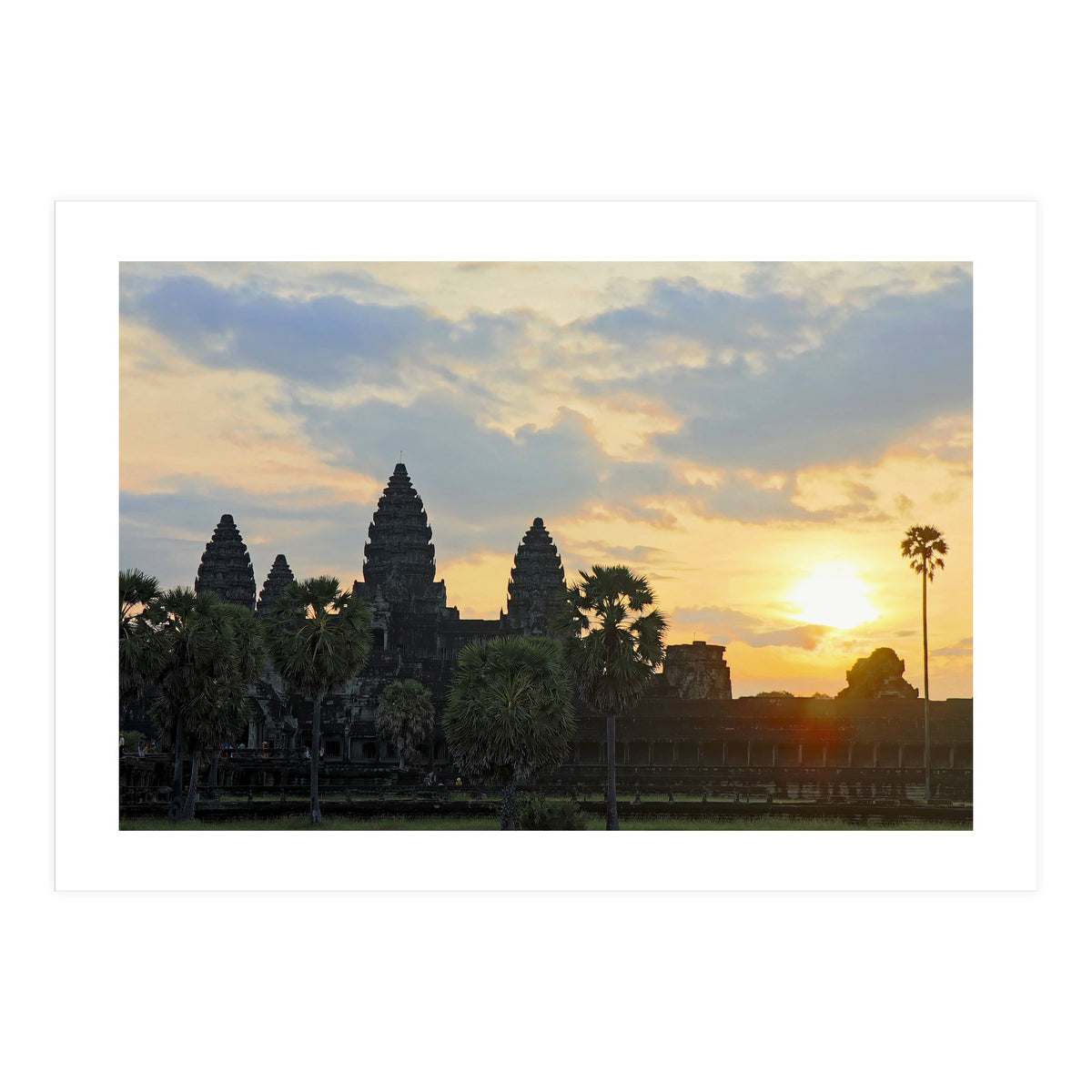 Dawn over Ankor Wat (Print Only)