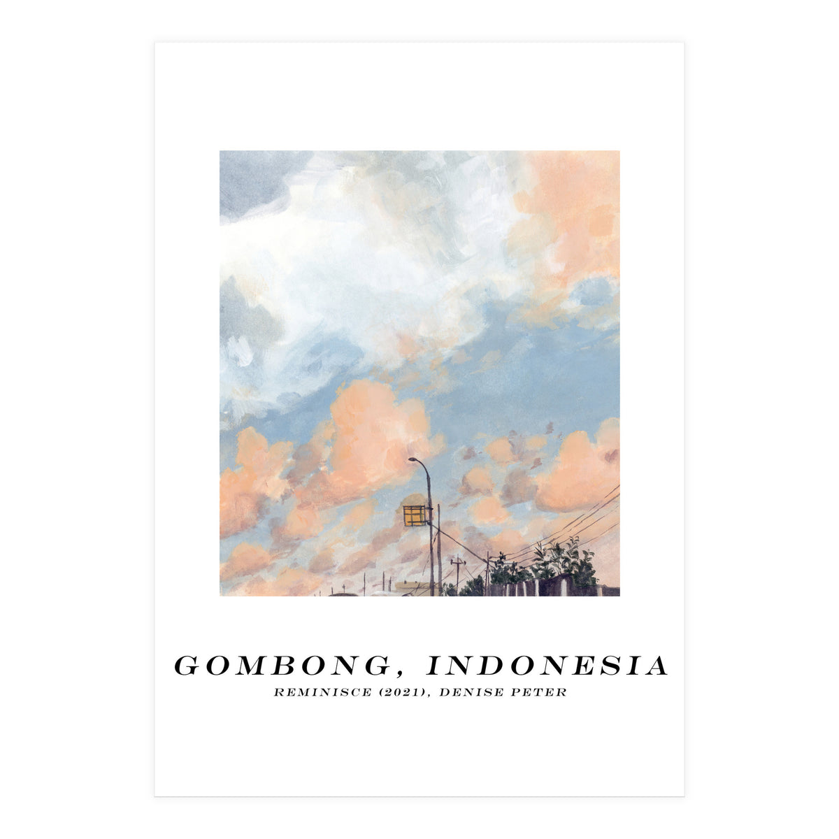 Gombong, Indonesia (Print Only)