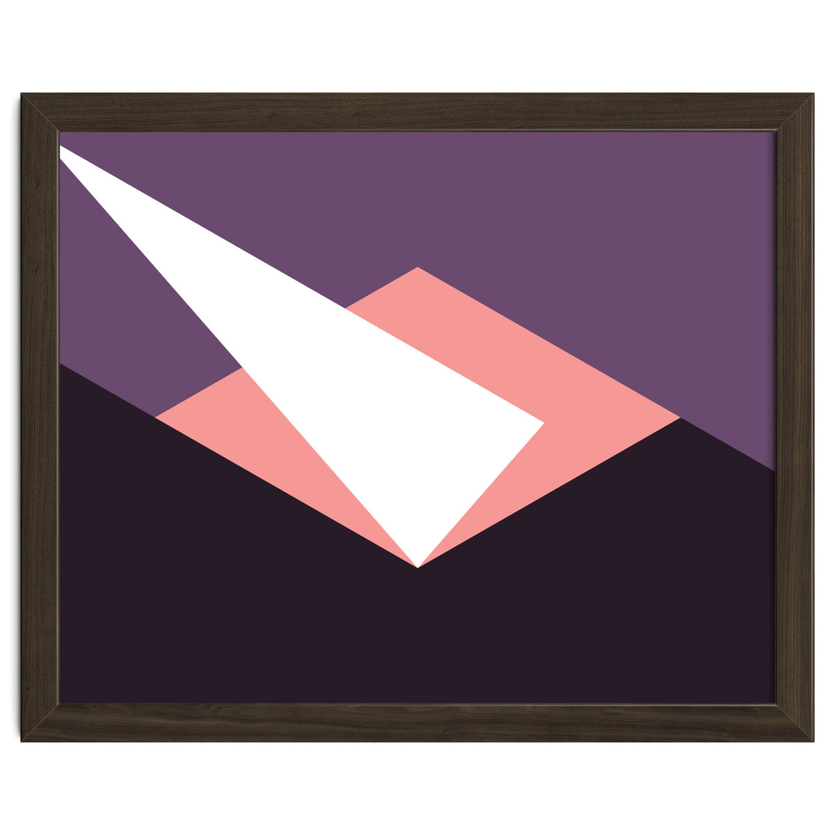 Geometric Shapes No. 59 - pink & purple