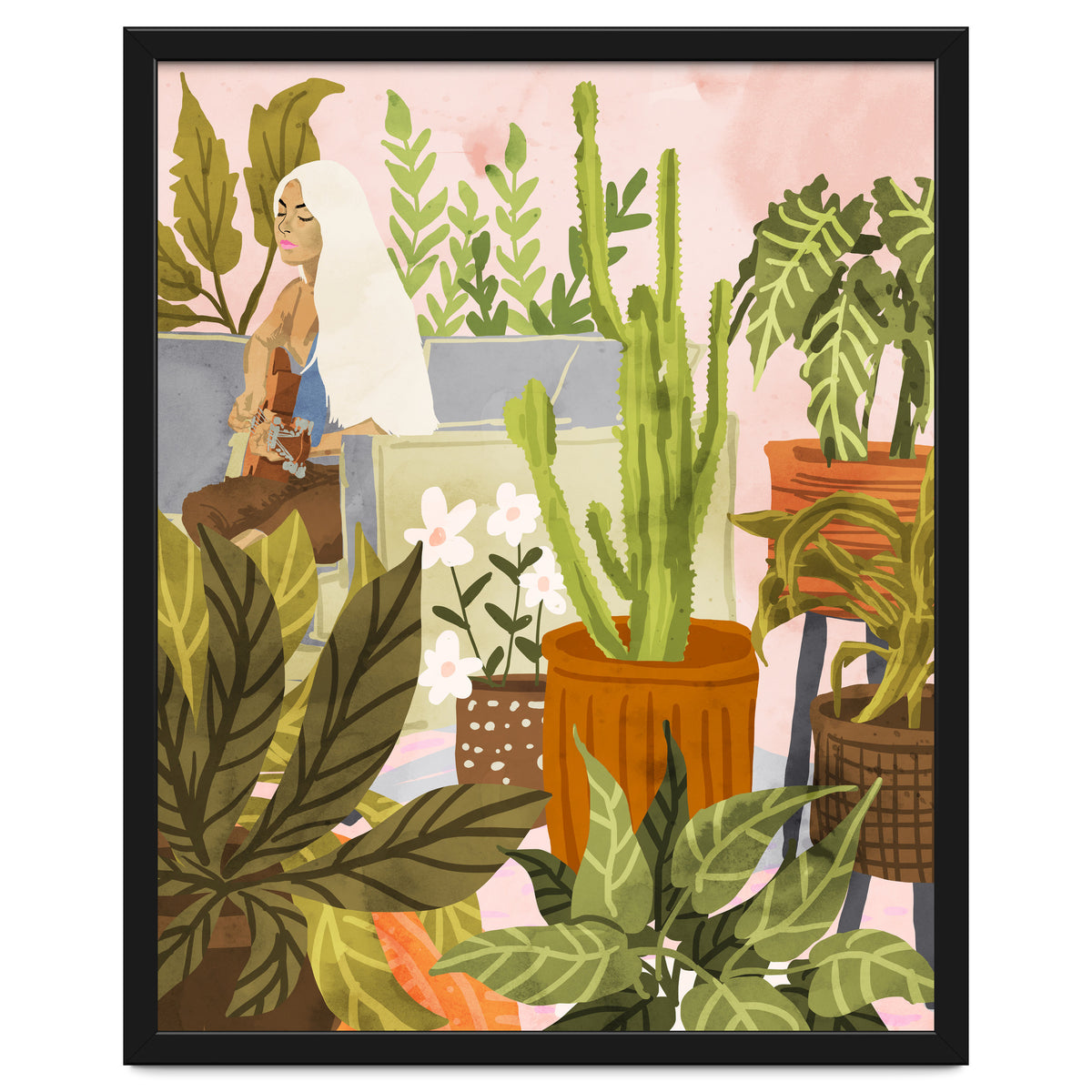 Playing For My Plants