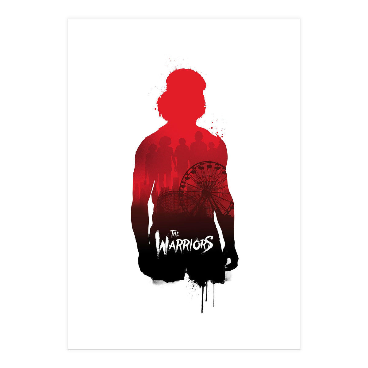 The Warriors movie poster (Print Only)