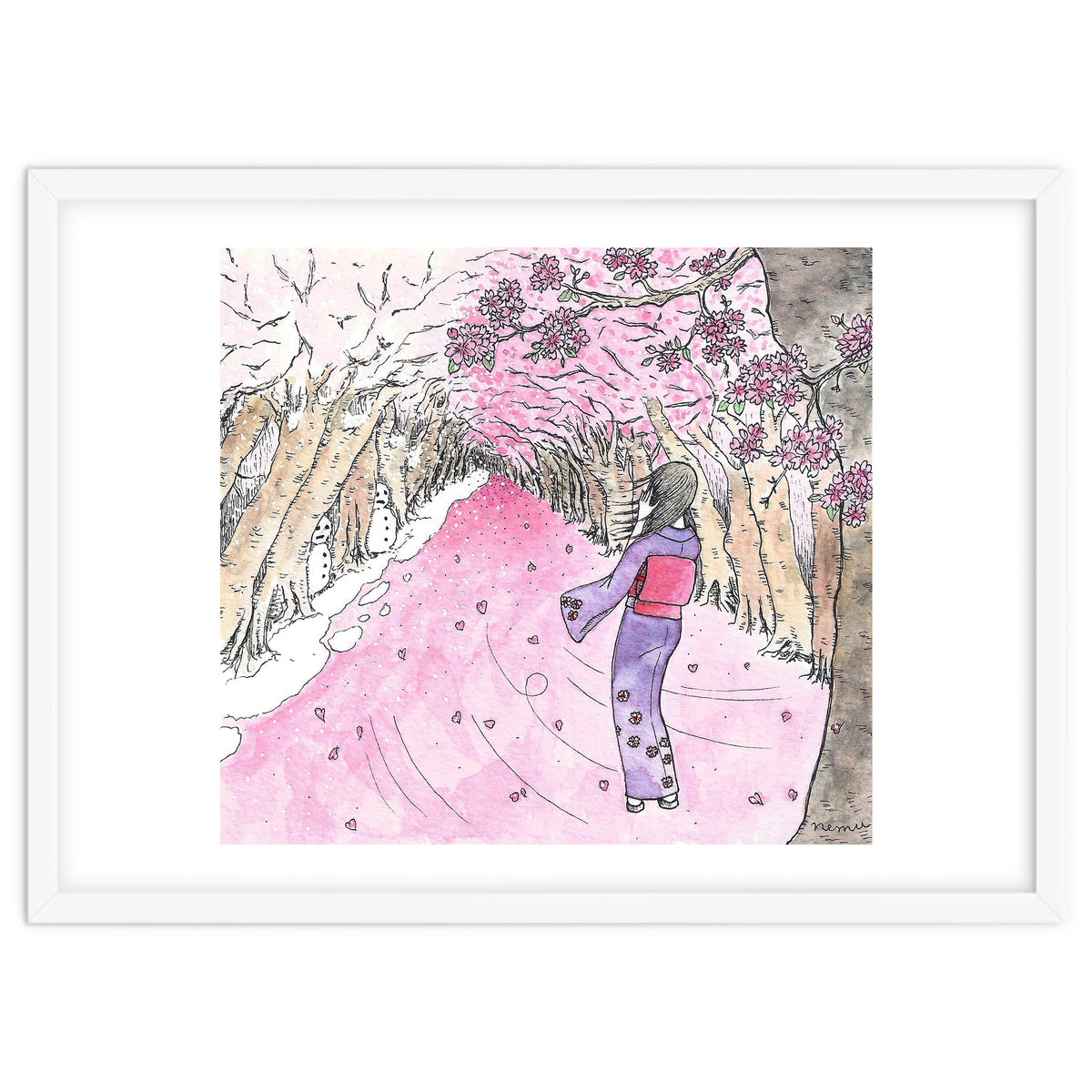 Cherry Blossom Flurry