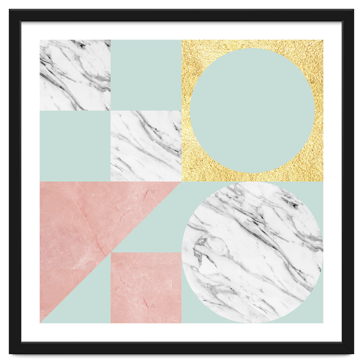 Marble and gold I