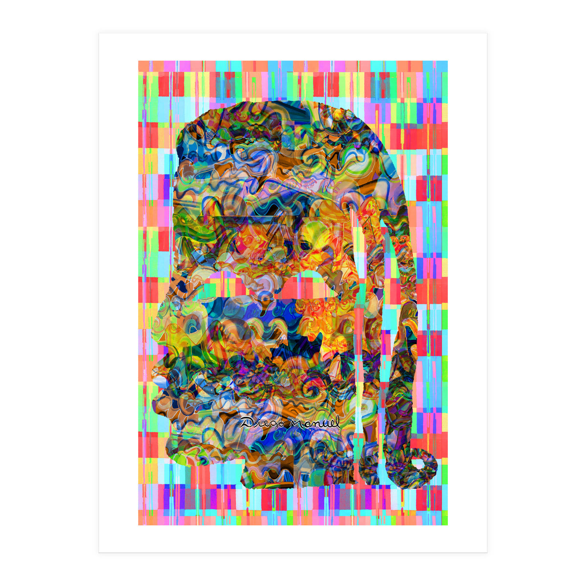 Abstracto Pop Nuevo B Nuevo 5 (Print Only)