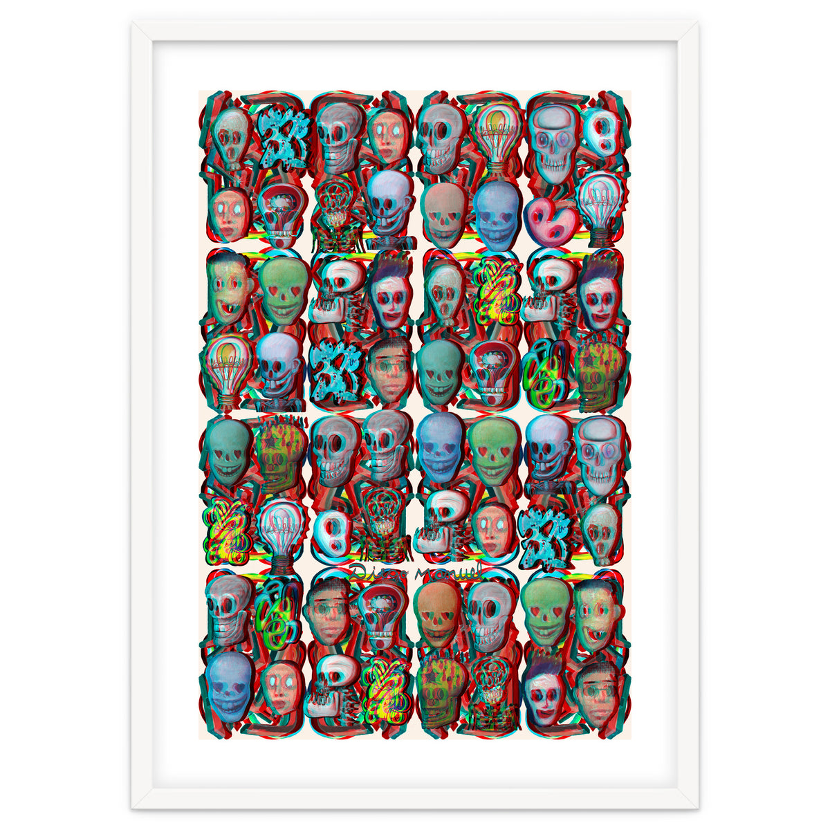 Formas 14 34 3d Y Calaveras 3