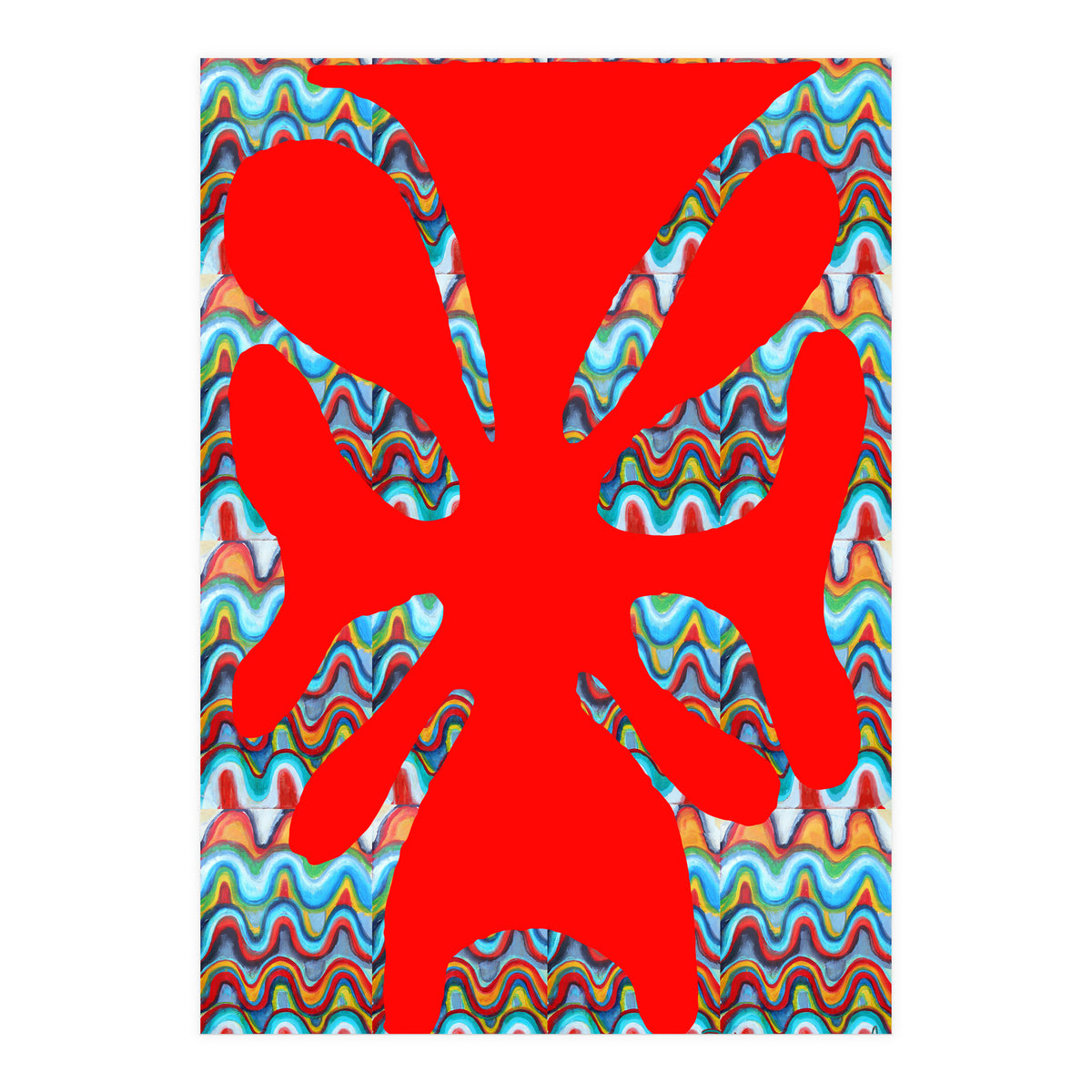 Pop Abstract 2023 Tapiz 1 (Print Only)